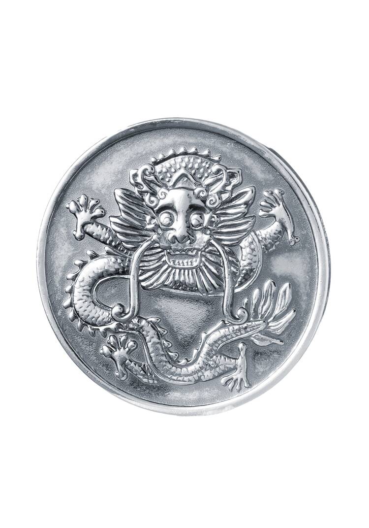 Сувенир серебряный Символ удачи шир.  750, рис. 1