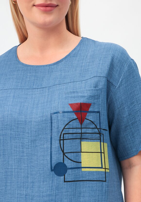 Блуза Николетт шир.  580, рис. 5