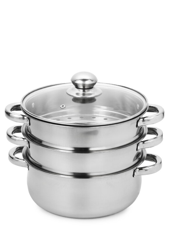 Мантоварка-пароварка из нержавеющей стали шир.  580, рис. 1