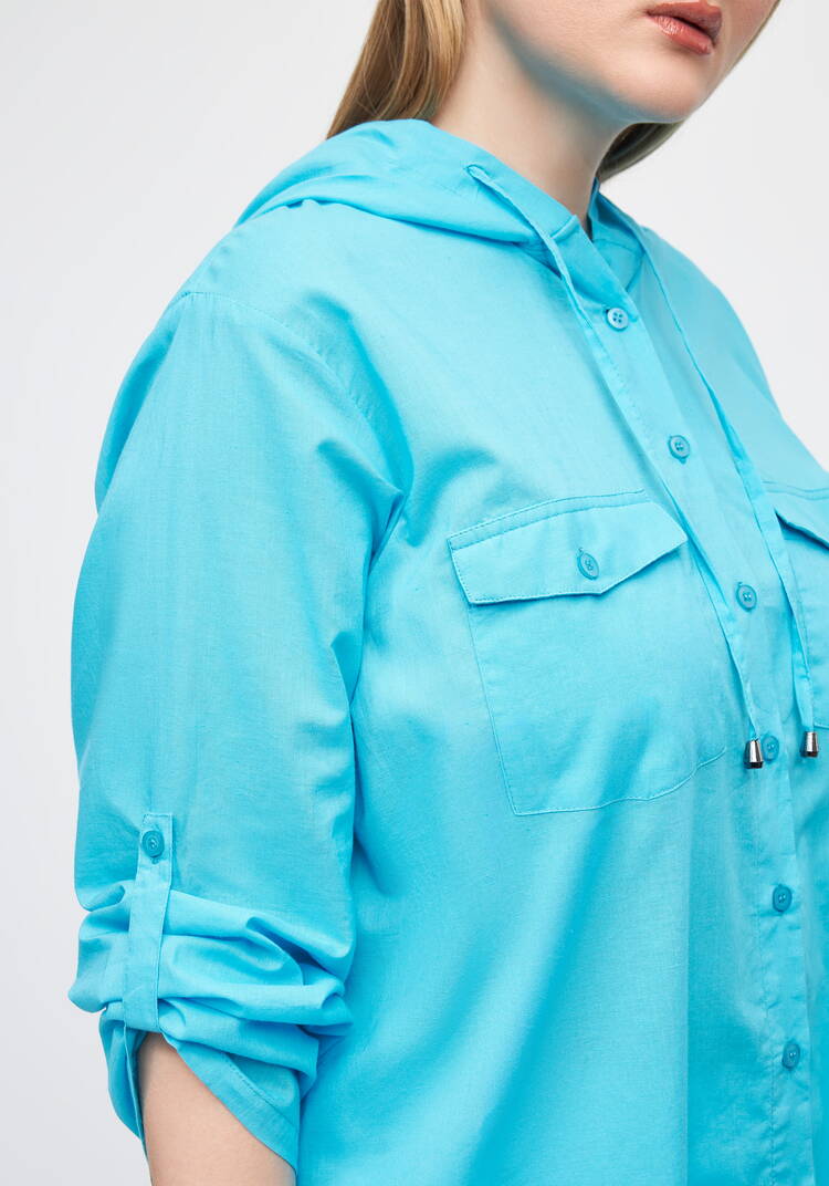 Удлиненная рубашка Калифорния шир.  750, рис. 11