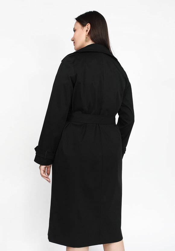 Плащ-тренчкот двубортный шир.  580, рис. 6