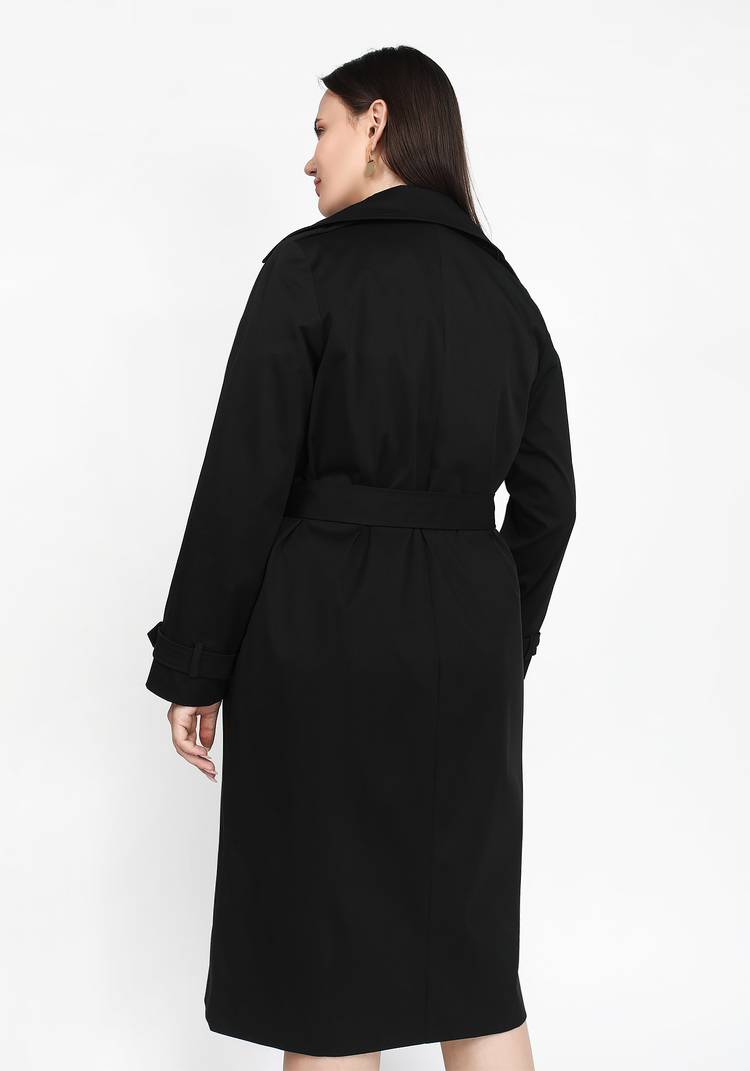 Плащ-тренчкот двубортный шир.  750, рис. 6