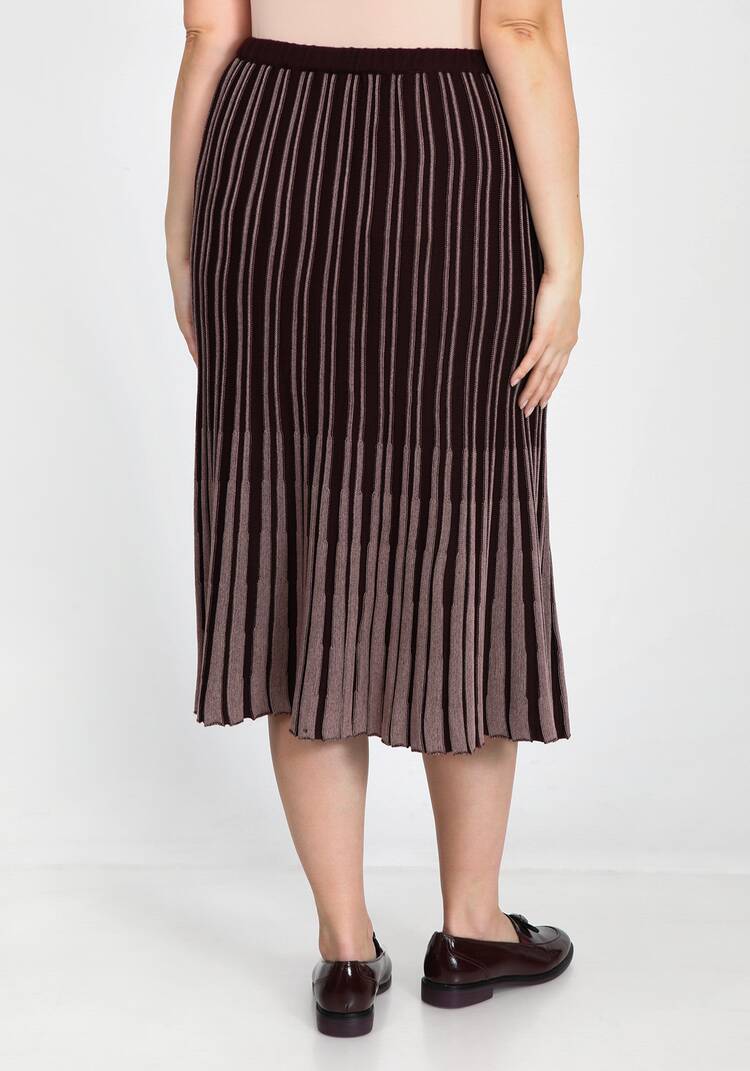 Юбка А-силуэта в вертикальную полоску шир.  750, рис. 8