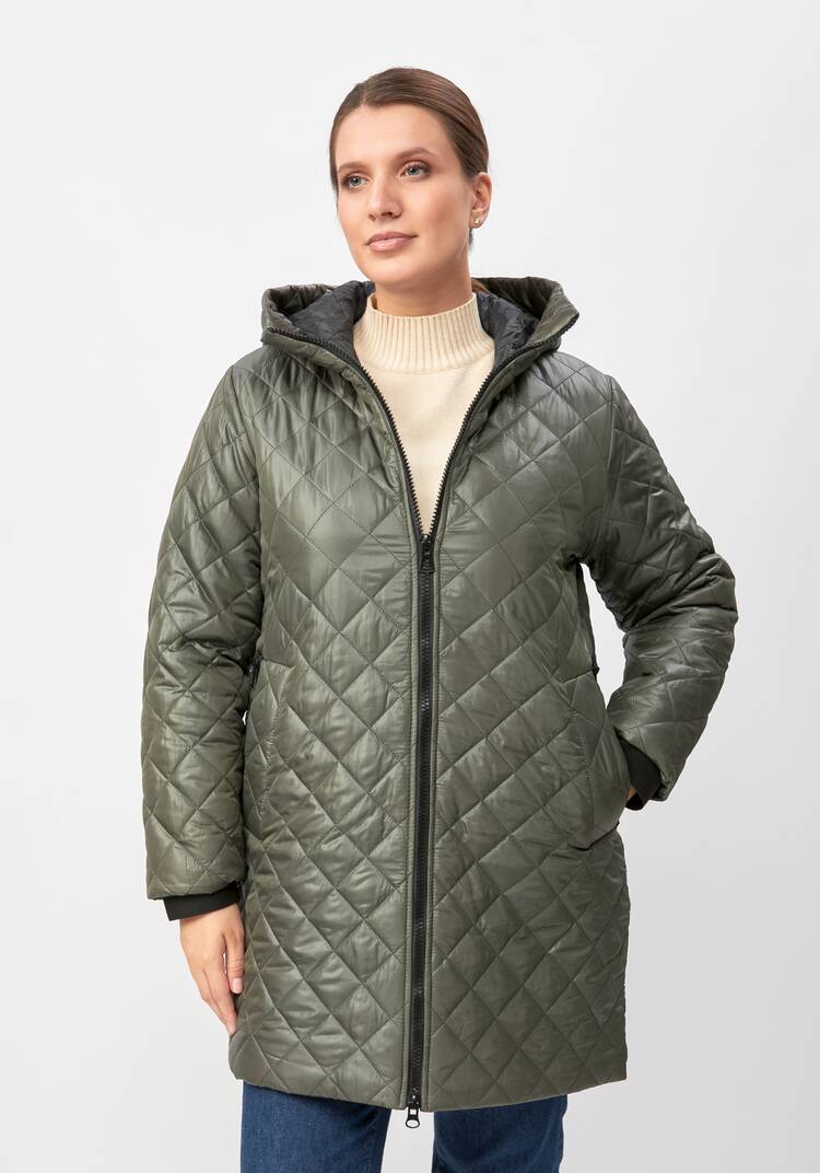 Куртка с капюшоном удлиненная шир.  750, рис. 28