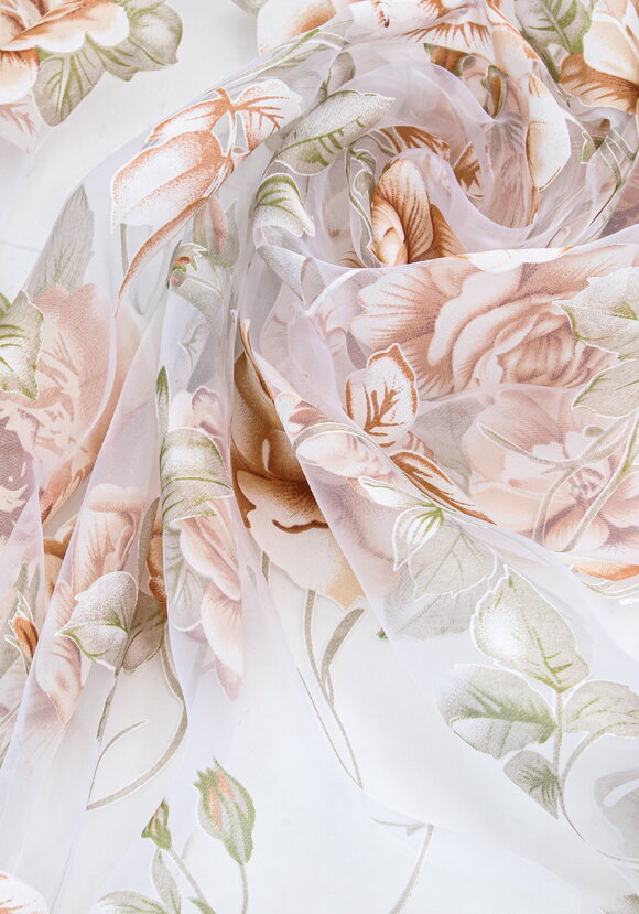 Тюль-вуаль Розария шир.  580, рис. 6