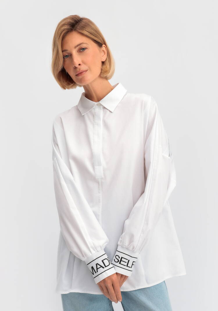 Рубашка с принтом на спине и рукавах шир.  750, рис. 20