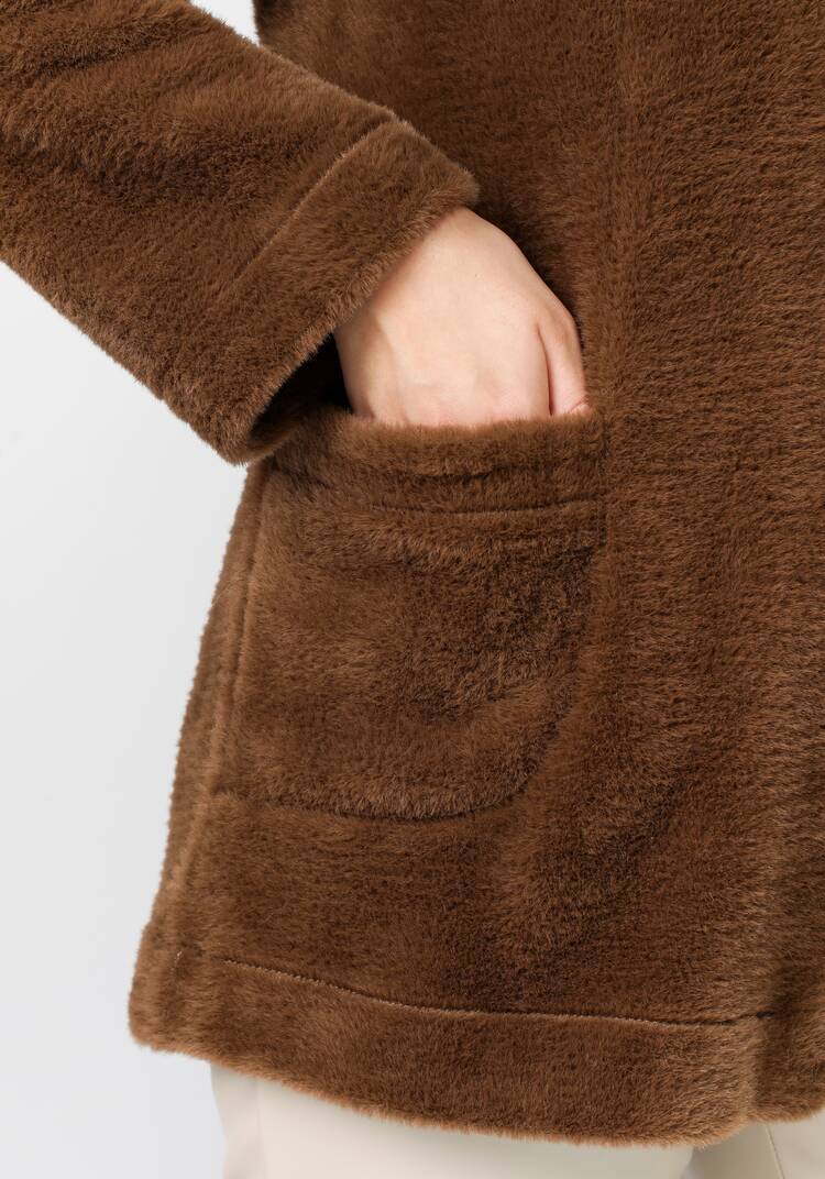 Толстовка плюшевая на молнии с капюшоном шир.  750, рис. 18