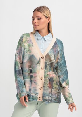 Кардиган на пуговицах Вивьен