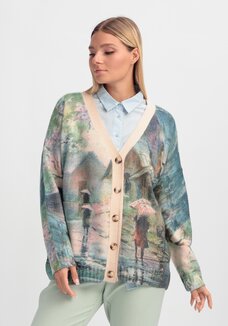 Кардиган на пуговицах Вивьен