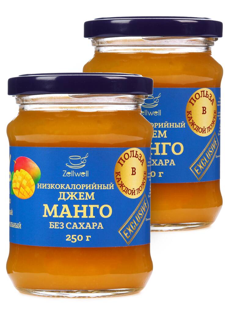 Низкокалорийные джемы без сахара, 2 шт. шир.  750, рис. 29