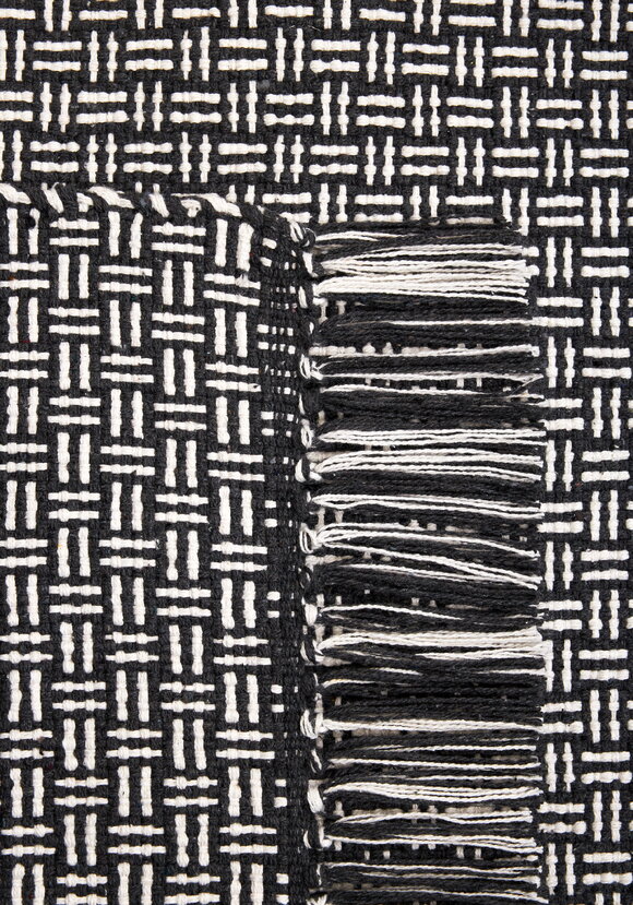 Коврик из хлопка с бахромой шир.  580, рис. 24