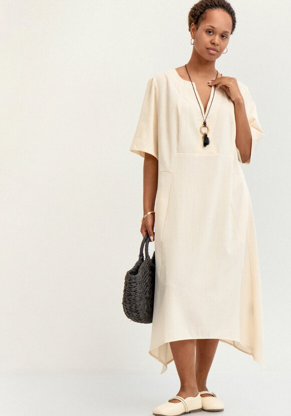 Платье свободного кроя с подвеской шир.  580, рис. 1