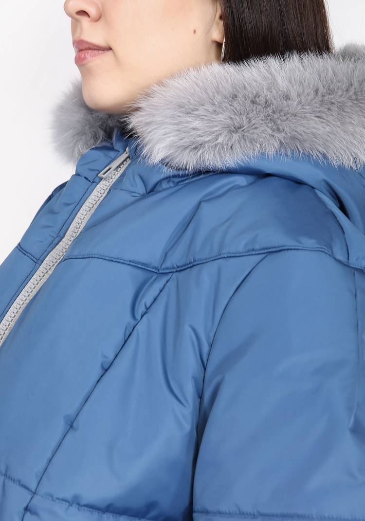 Куртка со съемным мехом на капюшоне шир.  750, рис. 8