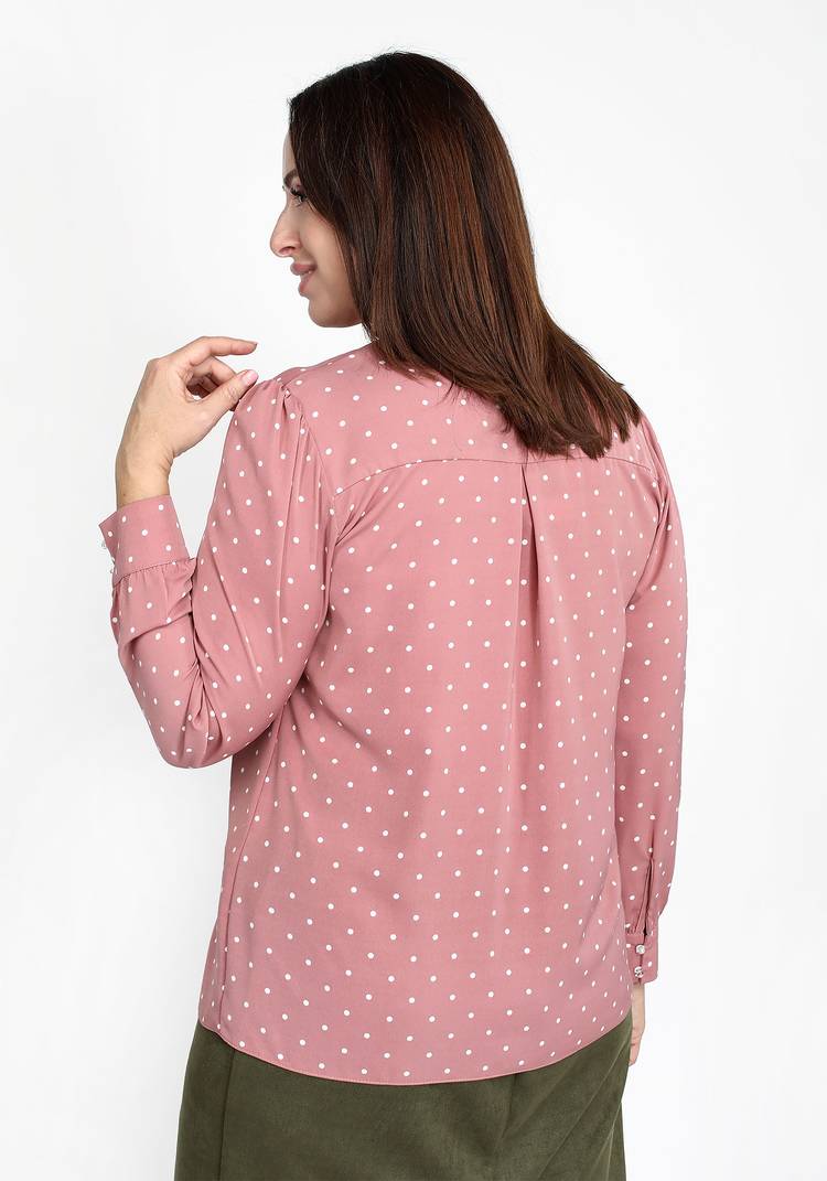 Блуза с завязками бант шир.  750, рис. 10