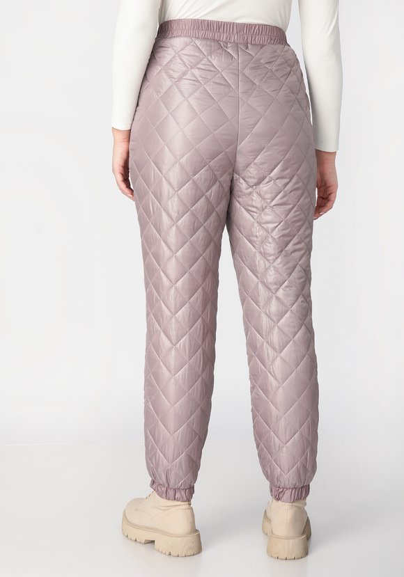 Брюки стеганые на резинке шир.  580, рис. 19