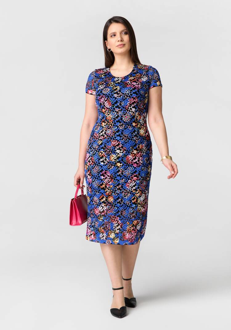 Платье ажурное с вышивкой шир.  750, рис. 6