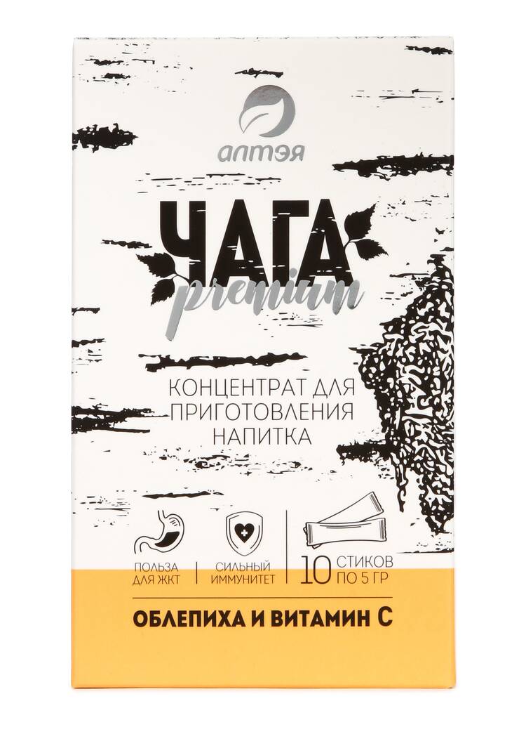 Концентрат для иммунитета Чага с облепихой шир.  750, рис. 2