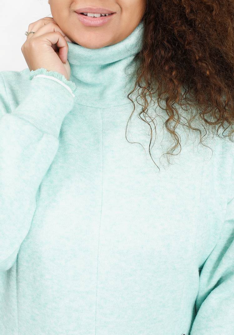 Платье с высоким воротником и манжетами шир.  750, рис. 9