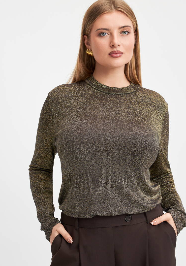 Водолазка Коко с люрексом шир.  750, рис. 11