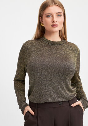 Водолазка Коко с люрексом