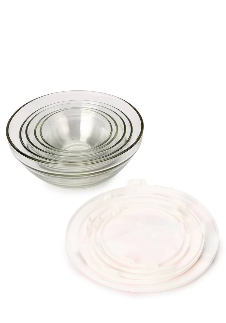 Набор из 5 салатников с крышками Тюльпаны шир.  750, рис. 6