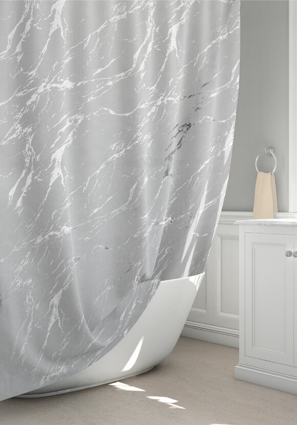 Штора для ванной Блеск шир.  580, рис. 1