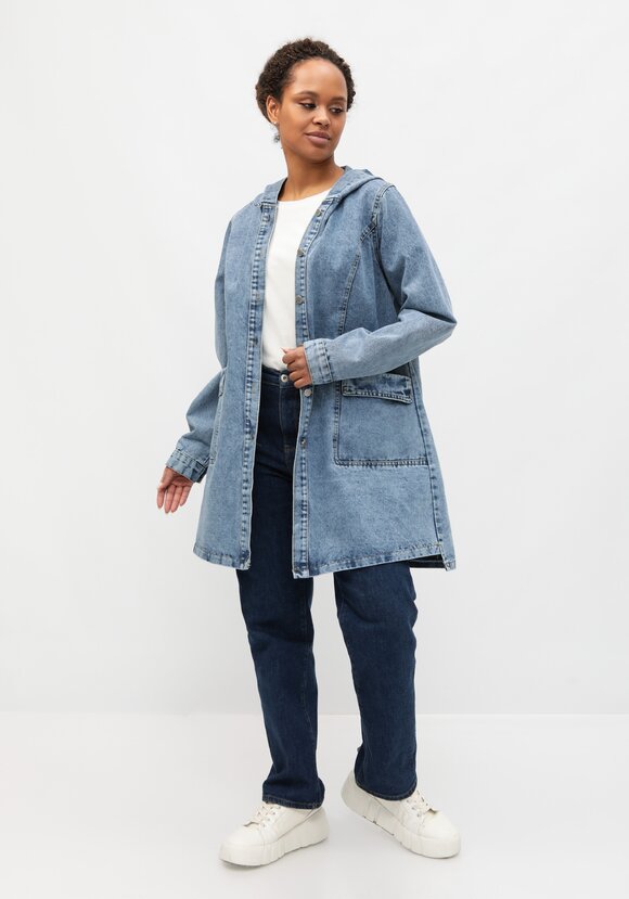 Куртка джинсовая Жизель шир.  580, рис. 2