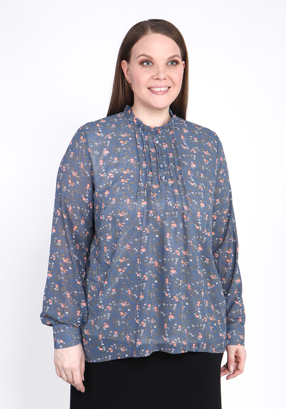 Блуза с длинным рукавом «Алина» Julia Weber, размер 48, цвет бежевый - фото 8
