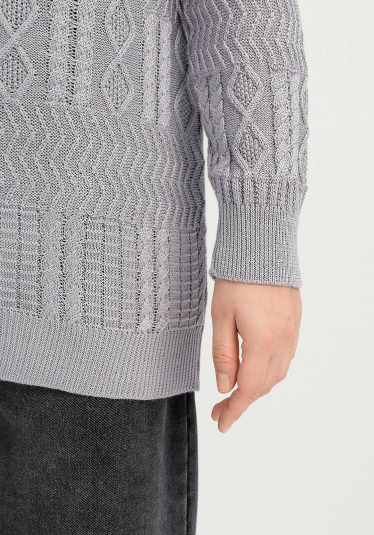 Кардиган с эклектичным узором шир.  750, рис. 22