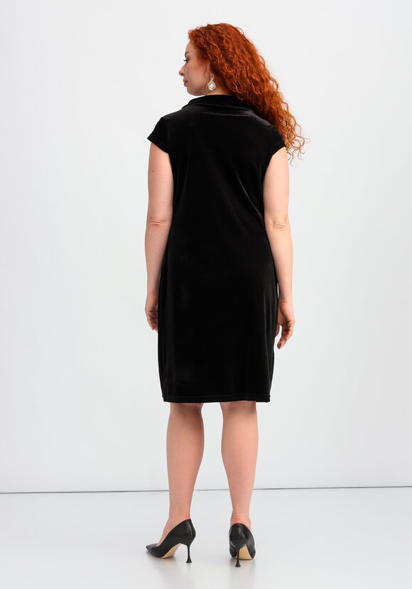 Платье Бархатный  вечер шир.  580, рис. 14