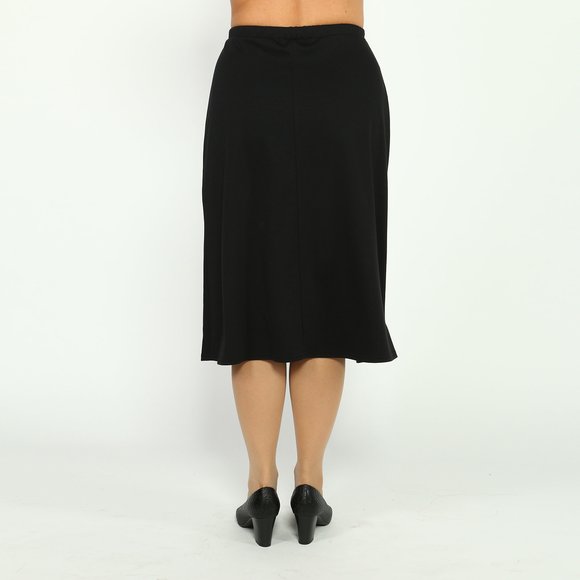 Юбка-трапеция на резинке шир.  580, рис. 3