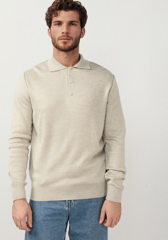 Джемпер-поло на пуговицах шир.  580, рис. 16