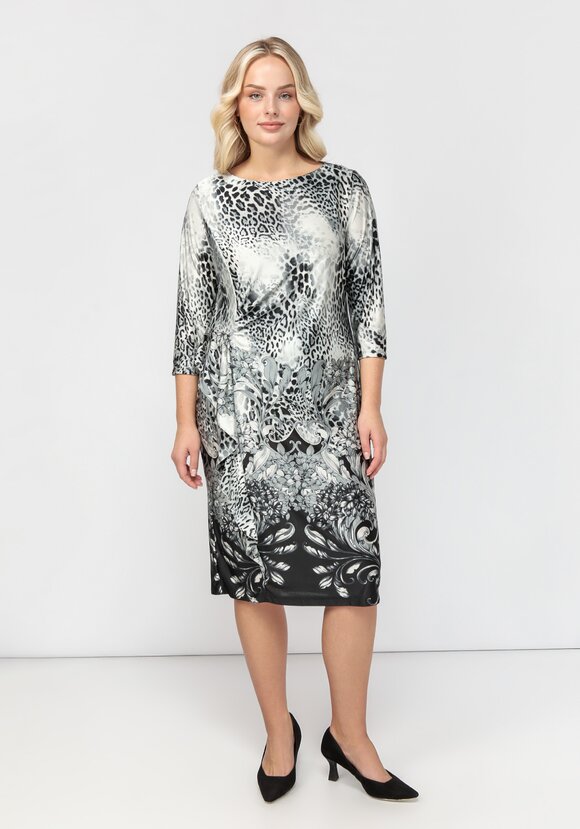 Платье Весенние цветы шир.  580, рис. 3