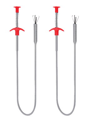 Трос сантехнический с щупом, 2 шт.