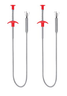 Трос сантехнический с щупом, 2 шт.