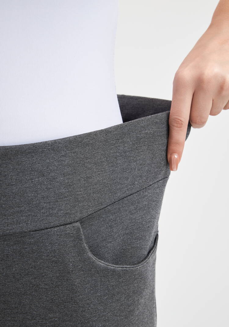 Брюки Кокетка с начесом шир.  750, рис. 5