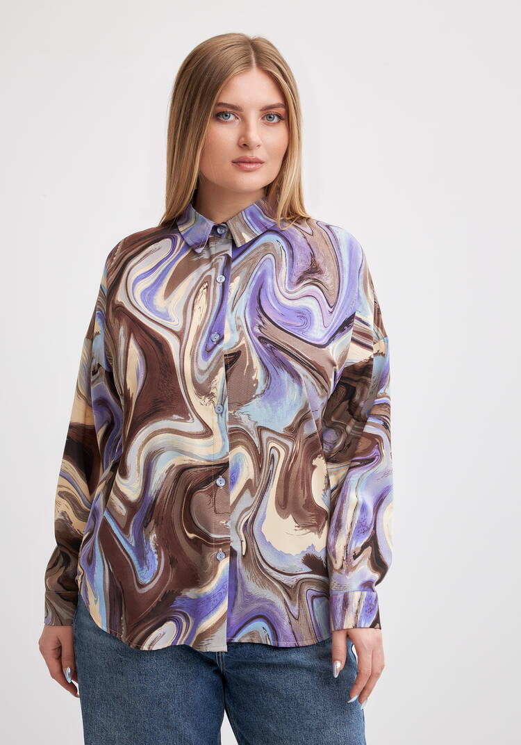 Блуза Аэлитта шир.  750, рис. 10