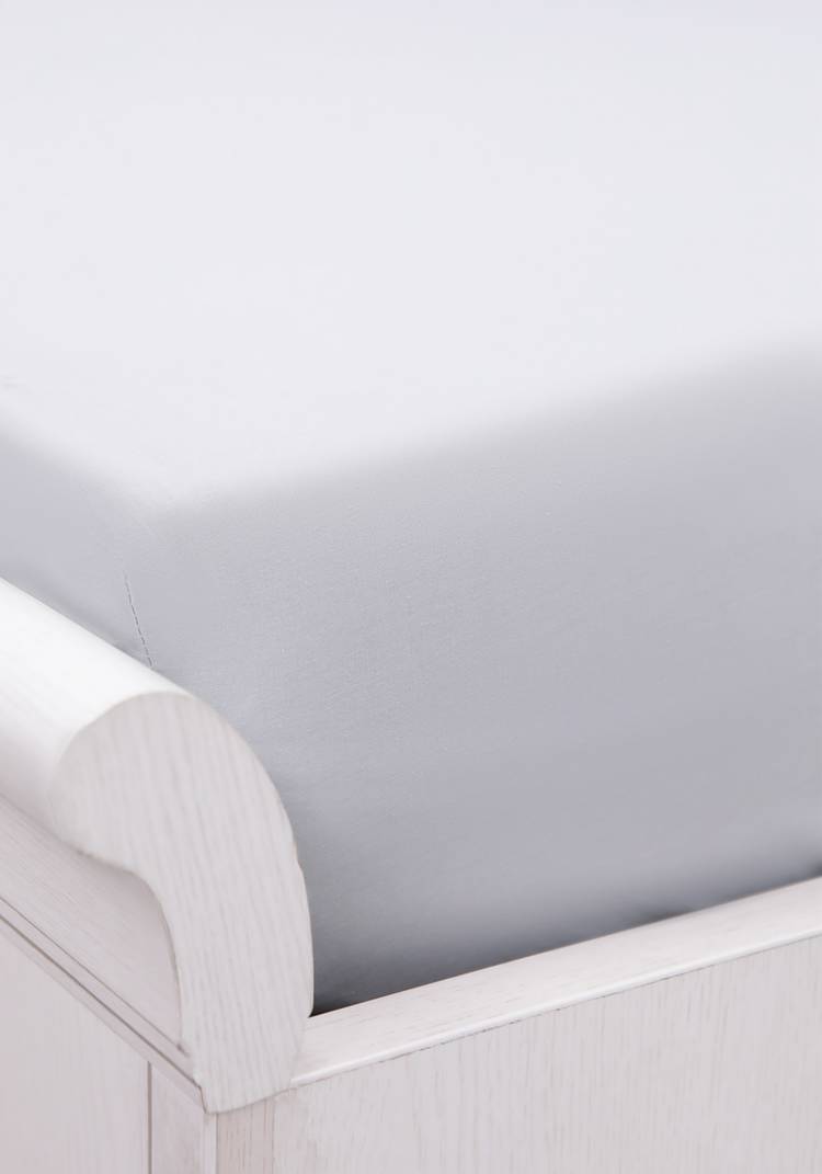 Простыня на резинке из поплина Облако снов шир.  750, рис. 4