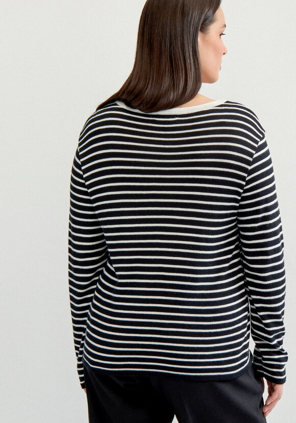 Лонгслив с рисунком в полоску шир.  580, рис. 3