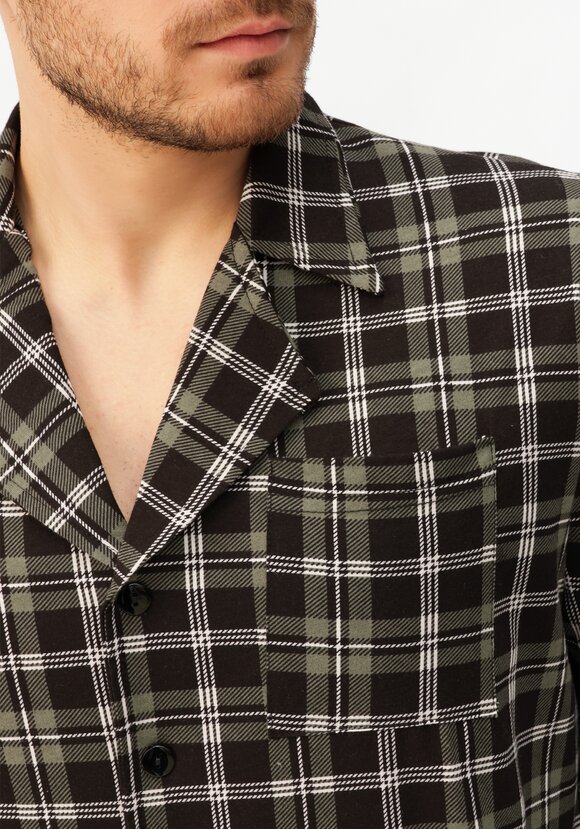 Пижама мужская в клетку шир.  580, рис. 7