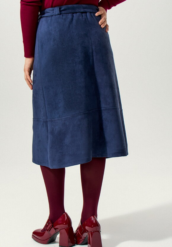 Юбка с клиньями на резинке шир.  580, рис. 12