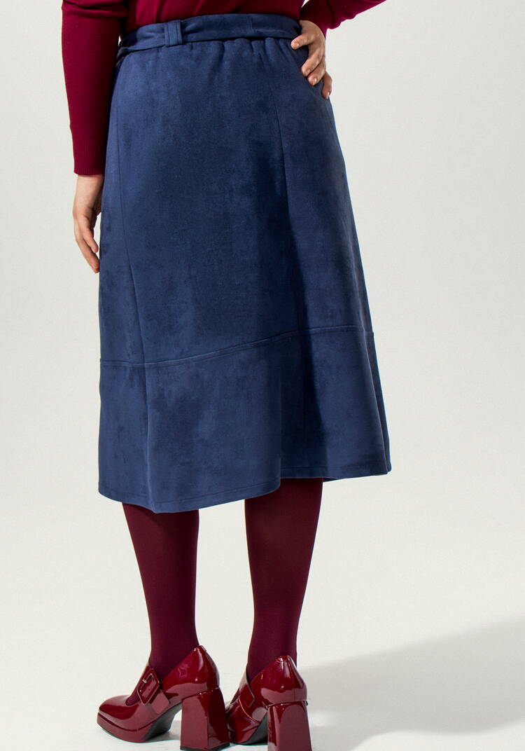 Юбка с клиньями на резинке шир.  750, рис. 12