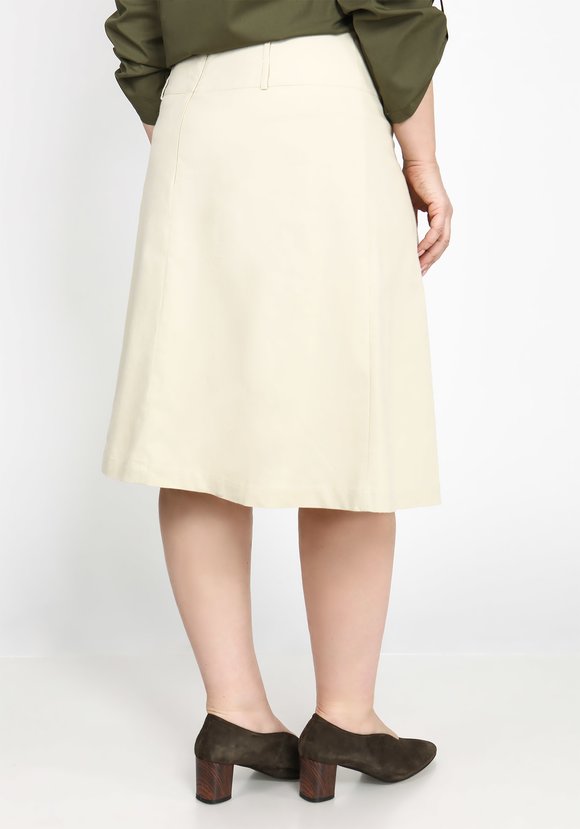 Юбка с встречными складками Поли шир.  580, рис. 2