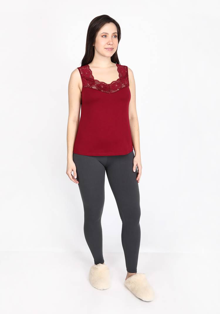 Хлопковая женская маечка Лянжери шир.  750, рис. 13