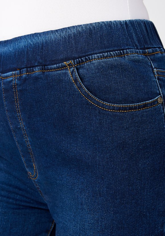 Джинсы женские Комфорт шир.  580, рис. 4