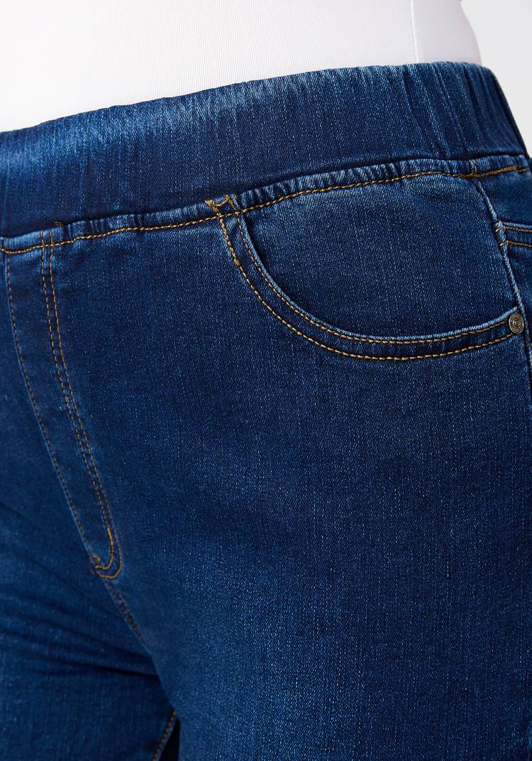 Джинсы женские Комфорт шир.  750, рис. 4