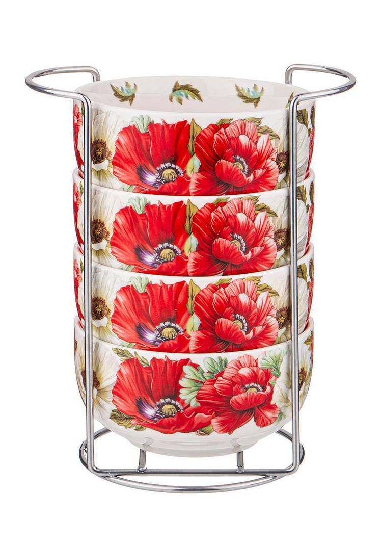 Набор салатников на металлической подставке шир.  750, рис. 8