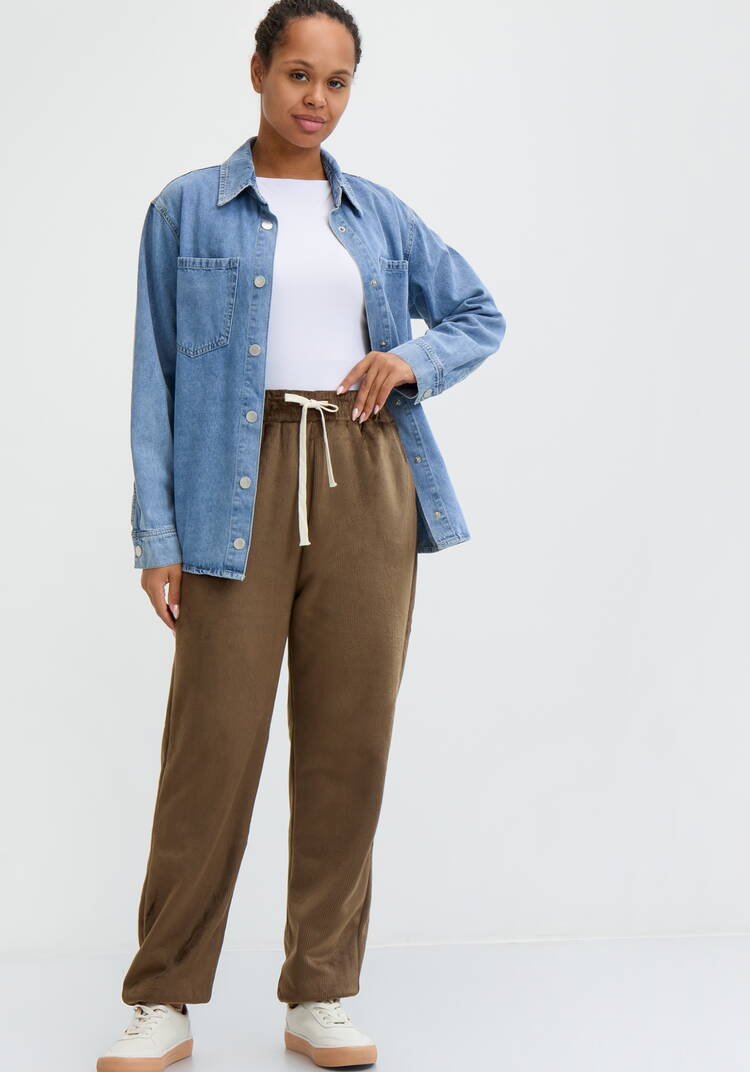 Брюки утеленные на меху шир.  750, рис. 7