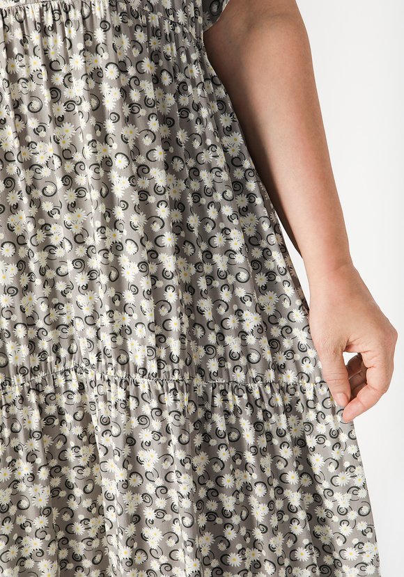 Платье с коротким рукавом Ирэн шир.  580, рис. 9