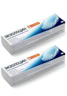 Противогрибковое средство Экзолоцин, 2 шт.